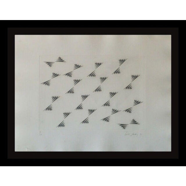 Artist: Tess Mistral Jaray Title: Encounter Suite Medium: 5 Etchings Signed: Each piece is Hand Signed Edition: matched...