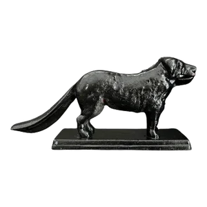 Vintage, Cast Iron Black Dog Nutcracker