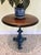 Antique Victorian Cast Iron Sea Monster Occasional Table with Circular Mahogany Top For Sale - Image 6 of 7