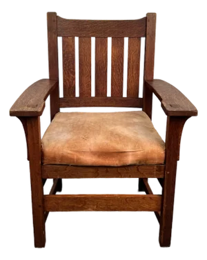 Beautiful Antique Mission Oak Chair