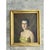 Vintage Oil Portrait of Woman in Gold Dress For Sale - Image 10 of 18