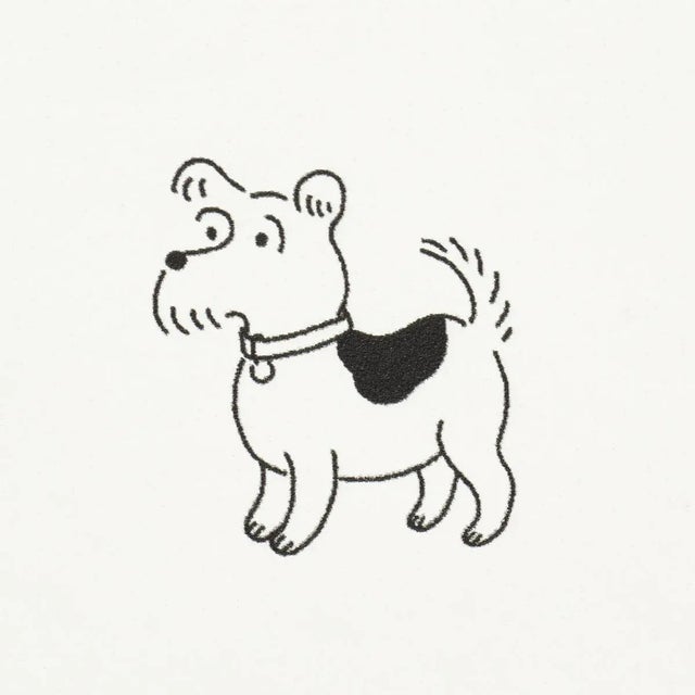 Schumacher x The New Yorker Good Dogs Everywhere Wallpaper In Black & White For Sale In New York - Image 6 of 7