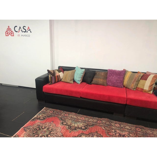 Vintage Anatolian Rug in Cotton & Wool For Sale - Image 6 of 8