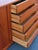 Wood Danish Modern Bow Front Tambour Doors Dresser Sideboard Tv Media Console 6677 For Sale - Image 7 of 18
