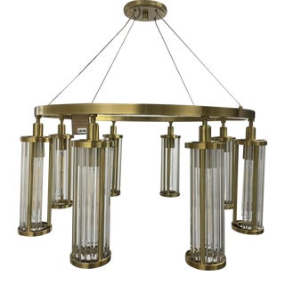 3k Msrp Hudson Valley Lighting Marley 8 Light Fixture For Sale