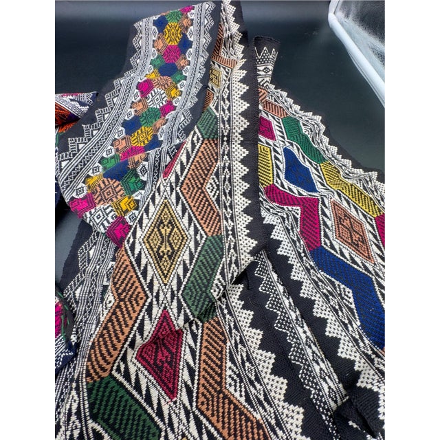 Laos Hand-Woven Textiles, 4 Total For Sale - Image 12 of 13