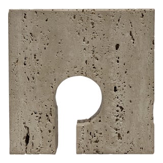 Travertine Sculpture by Fratelli Mannelli, Italy 1970s For Sale