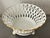 Antique 19th Century French Empire Paris Porcelain Gold & White Basket or Corbeille With Lion Paw Feet For Sale - Image 10 of 13
