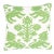 Contemporary Schumacher Regalia 18" Pillow in Green For Sale - Image 3 of 3