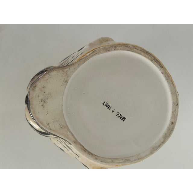 Italian Mid Century Tiger Jardiniere For Sale - Image 9 of 9