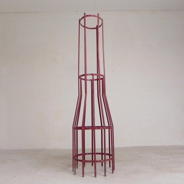 Industrial Vintage Linkable Tree Protectors, Set of 2 For Sale - Image 3 of 12