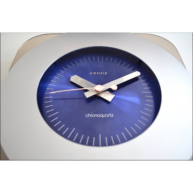 Bauhaus Space Age Wall Clock from Kienzle, 1970s For Sale - Image 3 of 8