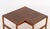 Mid 20th Century Knudsen & Lind X France & Son Walnut Corner Table For Sale - Image 5 of 10