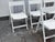 Crate & Barrel Spare Folding Chairs, Set of Four For Sale In San Francisco - Image 6 of 12