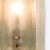 Mid-Century Modern Dahlia Sea Glass Wall Light from Pure White Lines For Sale - Image 3 of 9