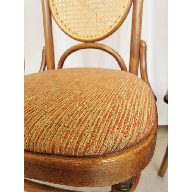 Vintage Bentwood Dining Chairs, 1970s, Set of 4 For Sale - Image 10 of 18