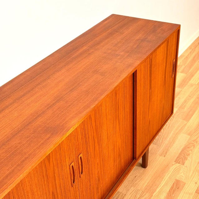 Sideboard in Teak, 1950s For Sale - Image 4 of 17