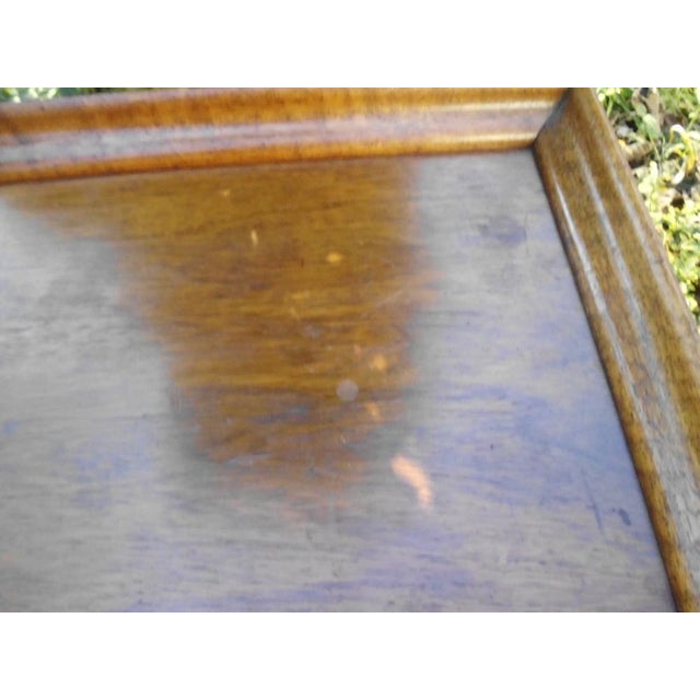 Wood Antique Historicism Side Table For Sale - Image 7 of 17