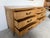 French Provincial Tall Vintage French Provincial Carved Cherry Wood Three-Drawer Chest – A Pair For Sale - Image 3 of 12