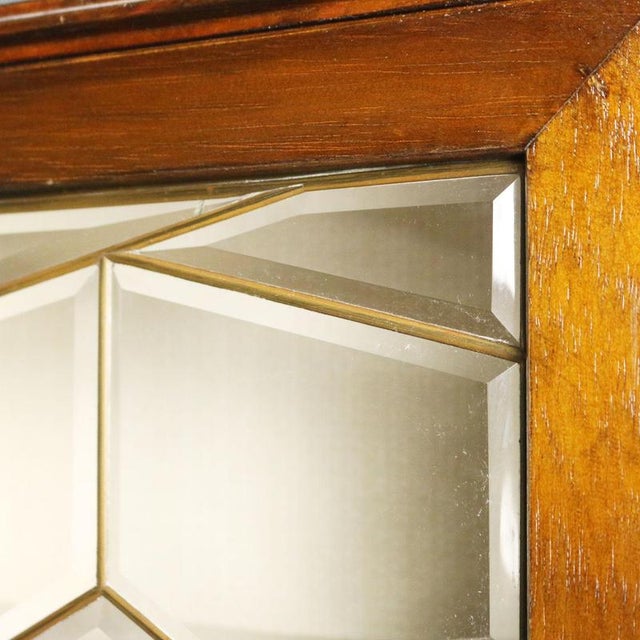 Wall Display Cabinet in Fir Wood For Sale - Image 6 of 9