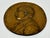 Rare 19th Century English Victorian Gilt Bronze Portrait Medallion Plaque, Charles Hopkins, 1895 For Sale - Image 15 of 17