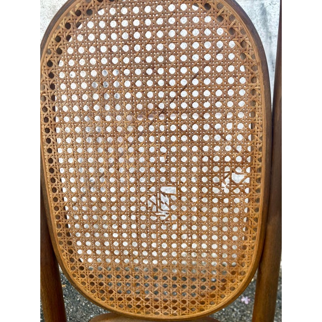 Thonet Atribute Benwood Long Johns' High Back Dining Chairs Set of 5 . For Sale - Image 11 of 12