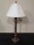 1990s 1990s Wildwood Lamps Faux Marble Paint Decorated Table Lamp With Shade For Sale - Image 5 of 5