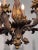 Mid 20th Century Italian Rococo Style Gilt Wood Chandelier For Sale - Image 9 of 9