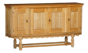 Modern Danish Oak Sideboard by Henning Kjærnulf for Eg Møbler, 1960s