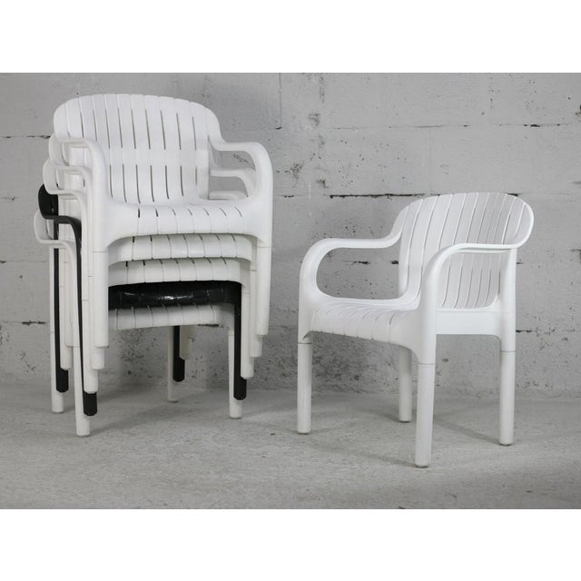French Armchairs by Pierre Paulin for Allibert, 1980, Set of 6 For Sale - Image 14 of 18