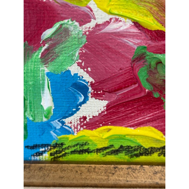 Original Abstract Painting in Vibrant Colors For Sale - Image 4 of 10