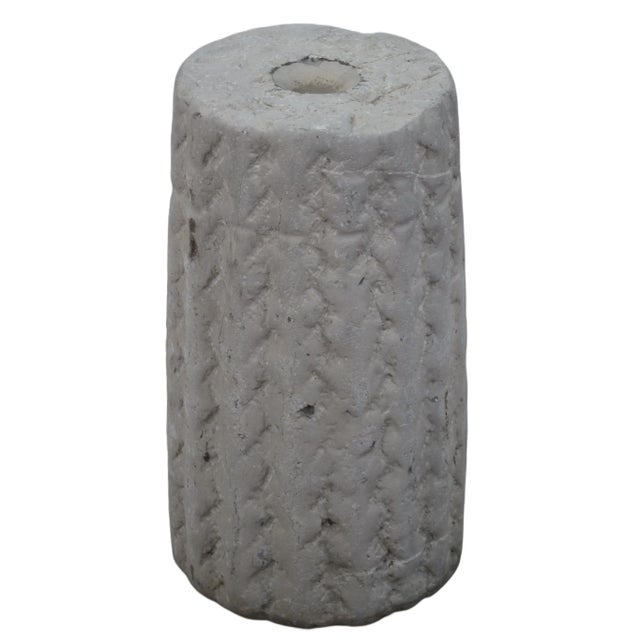 Modern Granite Mill Stone Water Fountain or Post 1 For Sale - Image 3 of 7