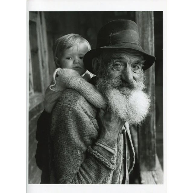Grandfather with Child, Germany, 1935 For Sale - Image 4 of 4