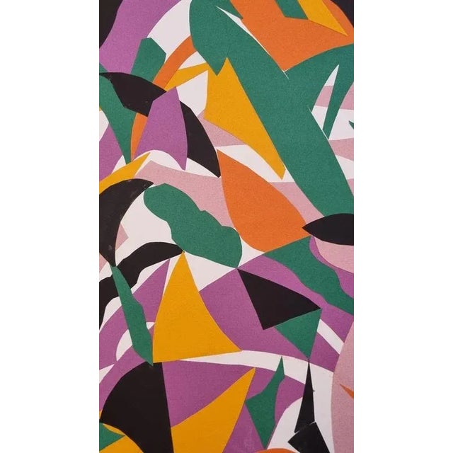 Régine Hermain-Goulesque Eurythmy I, 1974Original collage of papers on cardboard (unique work) Signed lower right Dated...