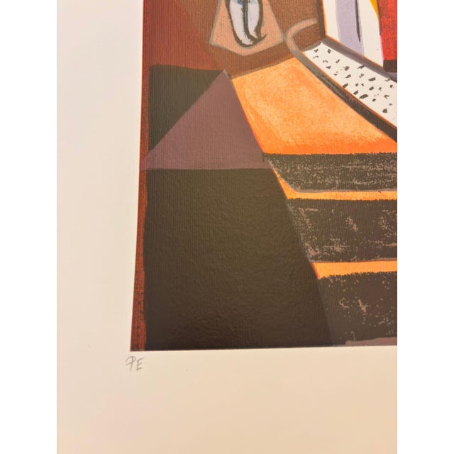 Di Cavalcanti Posthumous Limited Edition Serigraph – O Morro For Sale - Image 4 of 4
