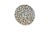 2000 - 2009 Round Wooden Table with Decorative Trunk Section Top For Sale - Image 5 of 7