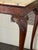 A wonderful Georgian Console . Elegant tall legs terminating in Cabriole Legs with Shell Motifs The prominent front legs...