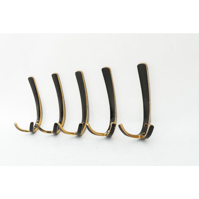 Austrian Wall Hooks from Hertha Baller, 1950s, Set of 5 For Sale - Image 6 of 7