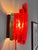 Red Wall Lamp by Claus Bolby For Sale - Image 4 of 11