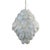 Contemporary Italian Iridescent Murano Glass Disc Chandelier from Justfurnituress For Sale - Image 3 of 17