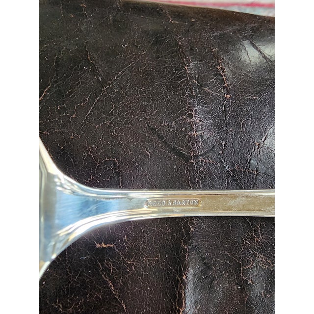 Reed and Barton Tiger Lily Silverplate Flatware For Sale In San Antonio - Image 6 of 9