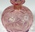 Art Nouveau Antique Iridescent Crackle Glass Perfume Bottle with Rigaree Stopper For Sale - Image 3 of 10