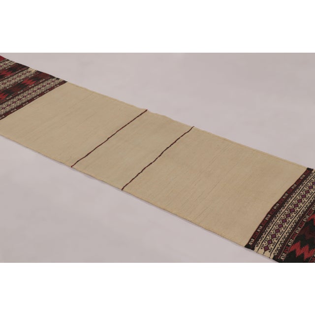 Rug & Kilim Vintage Persian Kilim, Tribal Runner Rug With Geometric Borders - Rug & Kilim For Sale - Image 4 of 8