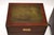 Antique Military Campaign Style Bedside Chests, 1950, Set of 2 For Sale - Image 9 of 11