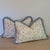 Transitional Soane Britain Lucknawi Flower Lumbar Pillows With Blue Pleated Ruffle - Pair For Sale - Image 3 of 12