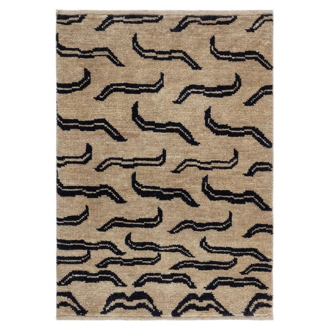 Modern Tibetan “Tiger” Wool Rug by Doris Leslie Blau For Sale