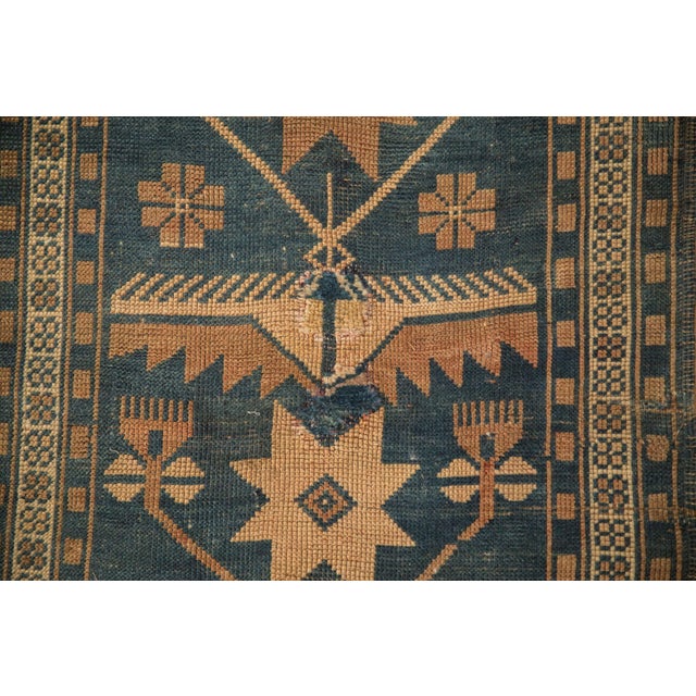 1970s Vintage Distressed Anatolian Rug Runner - 1'10" x 9'1" For Sale - Image 5 of 10