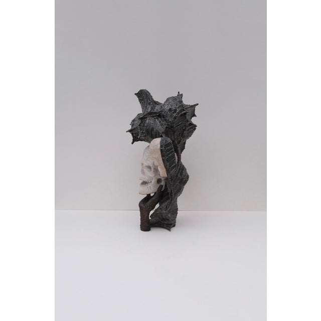 Hugo Verheyen, Devastating Choice, 1980, Limestone and Metal For Sale - Image 3 of 12