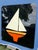Abstract Large Vintage Sailboat Sign Double-Sided For Sale - Image 3 of 4