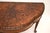 Vintage Queen Anne Style Burr Walnut Console Table, 1920 For Sale - Image 9 of 11